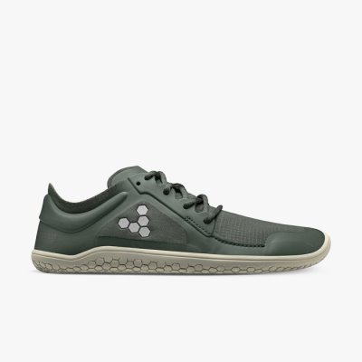 Vivobarefoot Men's Primus Lite III All Weather Vegan Shoes - Charcoal USA [TJH248105]